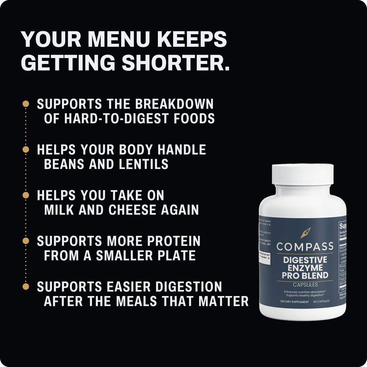 Your menu keeps getting shorter - six benefits v2
