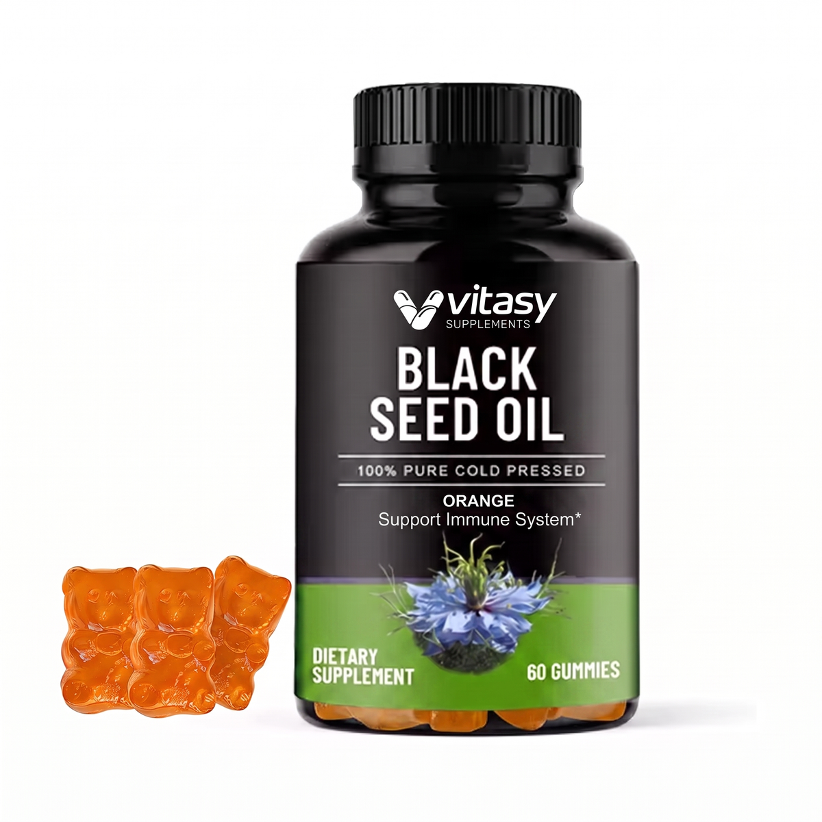 Black seed oil Gummies Orange