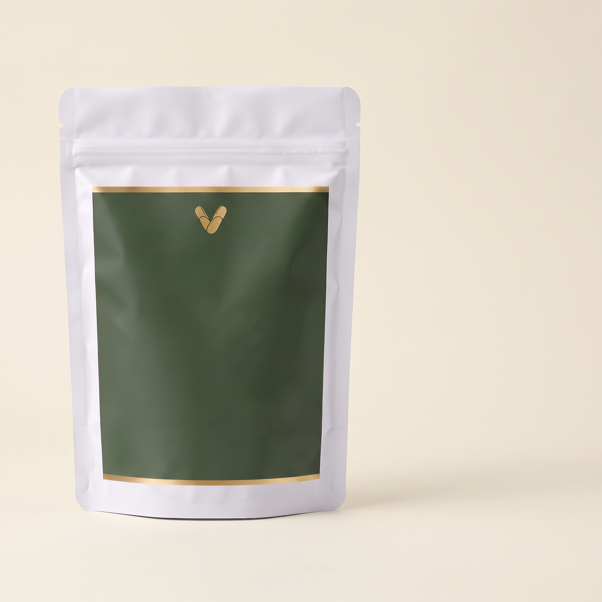 Back of the Vitasy Collagen Matcha pouch