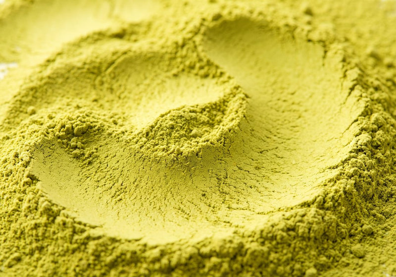 Matcha green tea powder