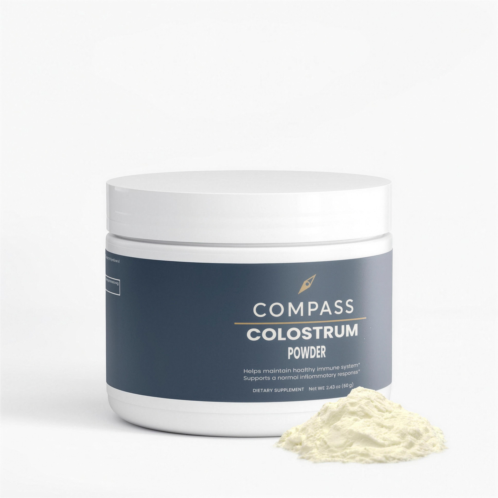 COMPASS Colostrum Powder, 69 g tub
