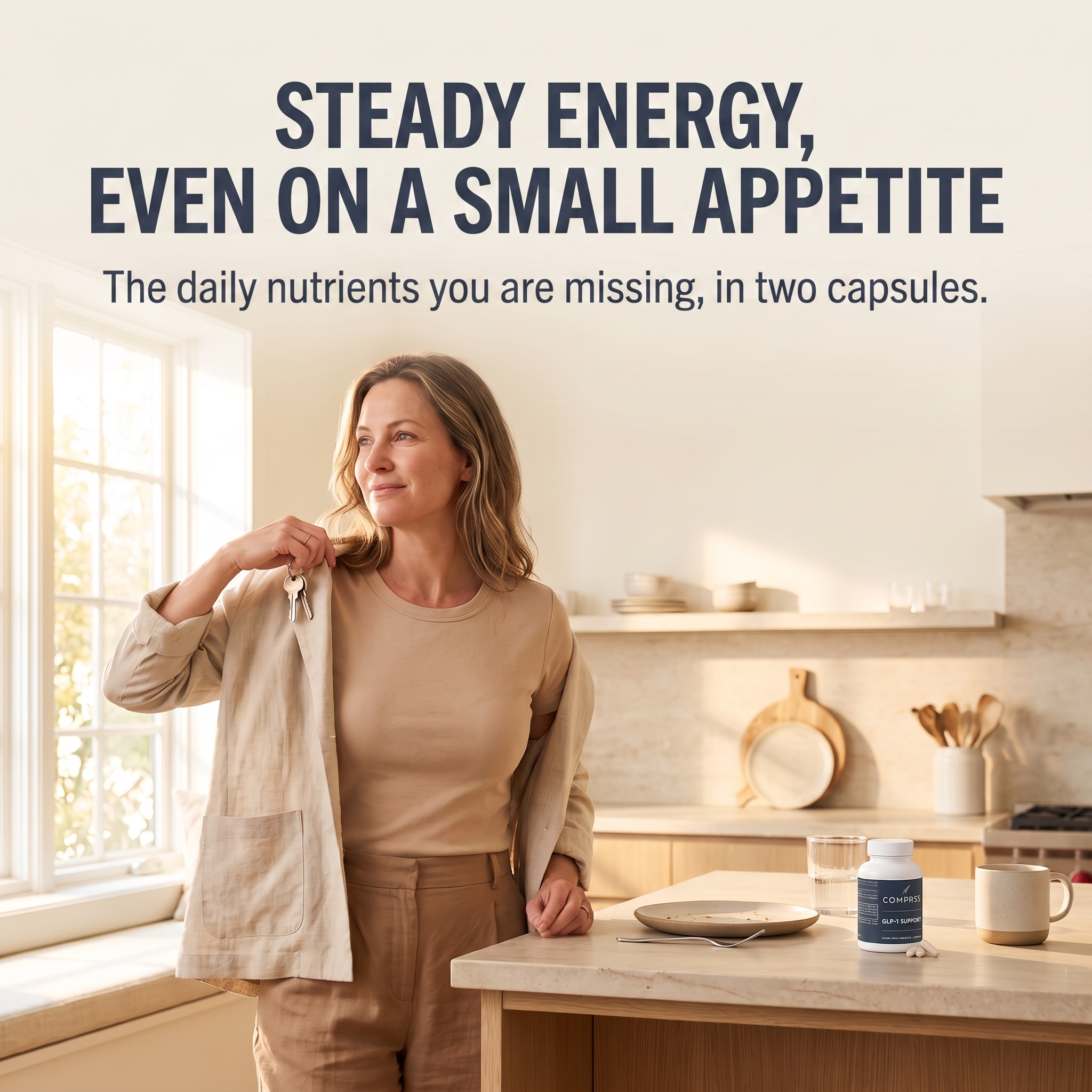 Steady energy, even on a small appetite