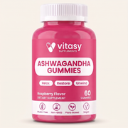 Ashwagandha Gummies - Stress Support That Tastes Good - 1500mg Equivalent Per Serving - 60 Gummies, Vegan & Gluten Free image 3