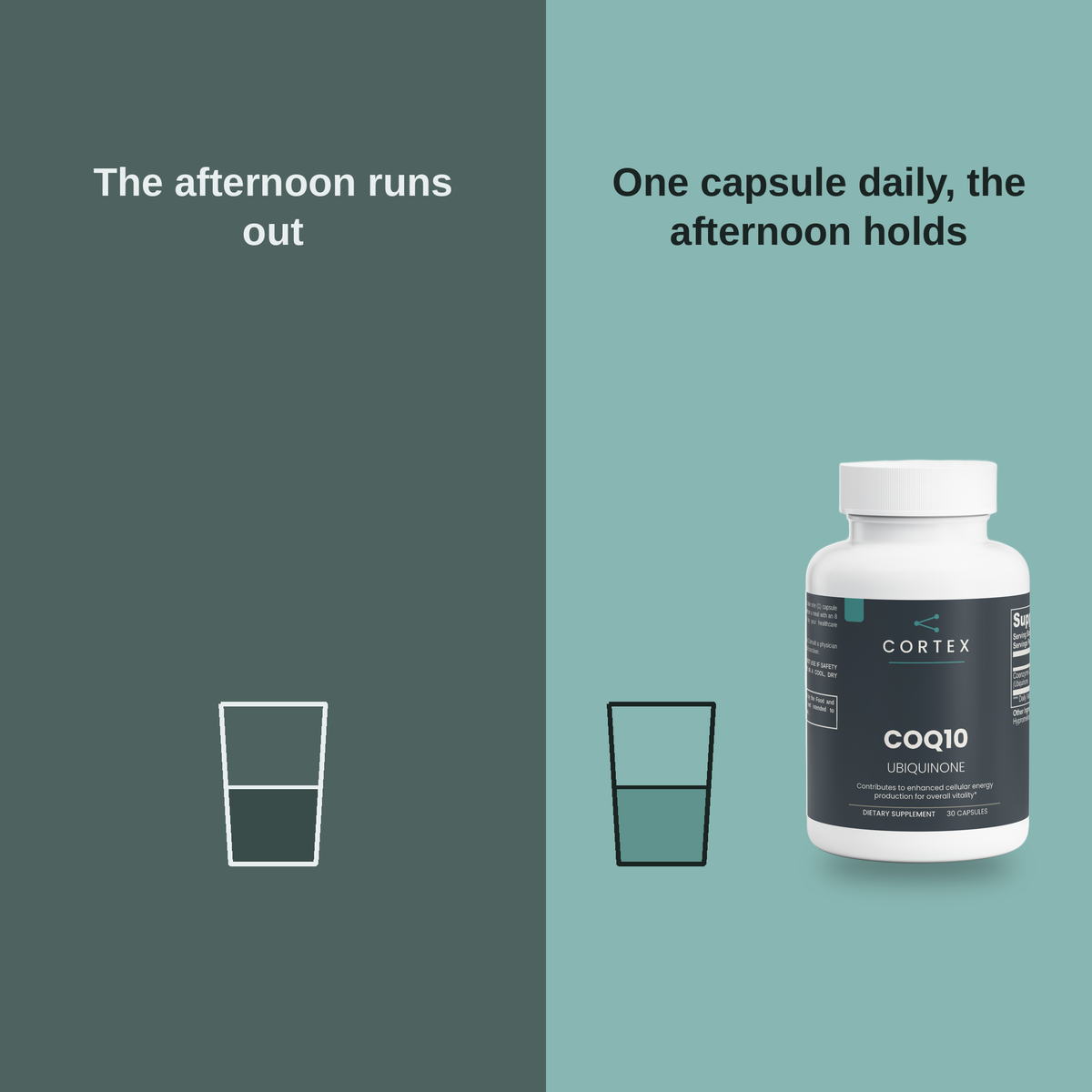 The afternoon runs out. One capsule daily, the afternoon holds. (v2)