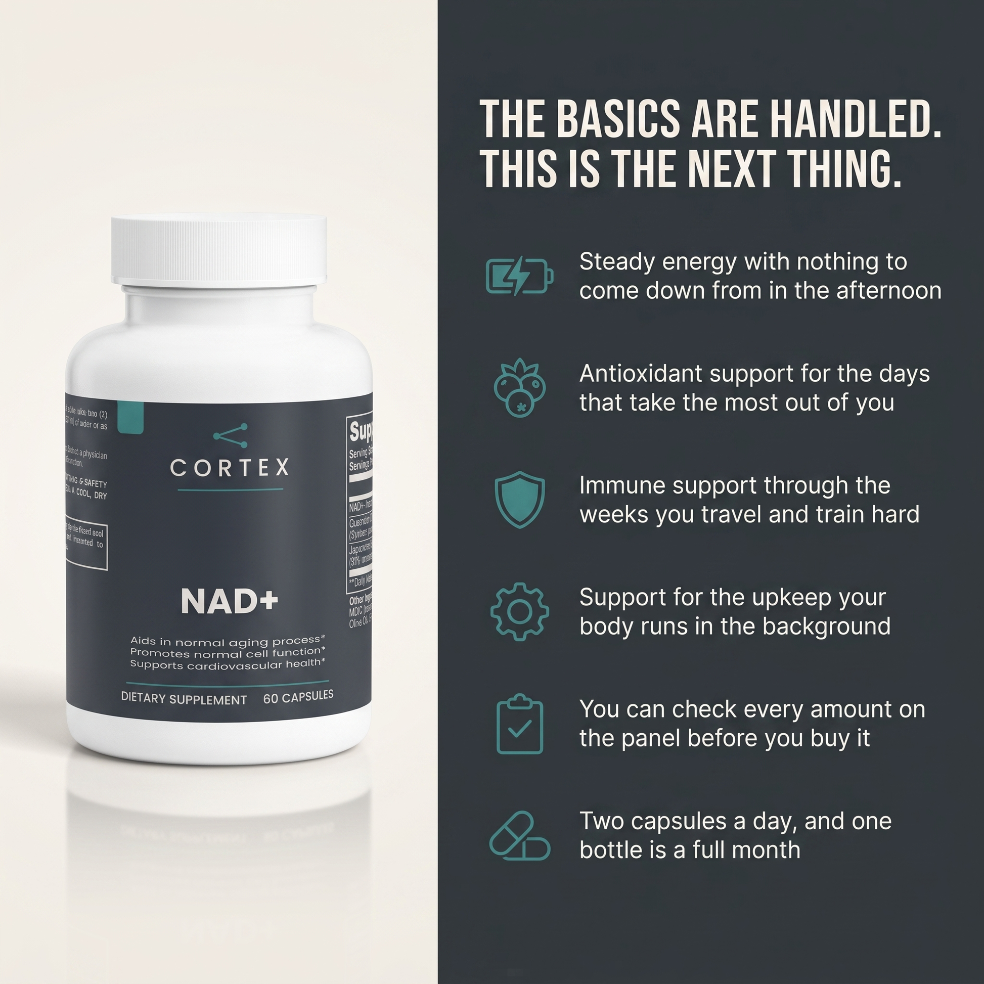 The basics are handled. This is the next thing.