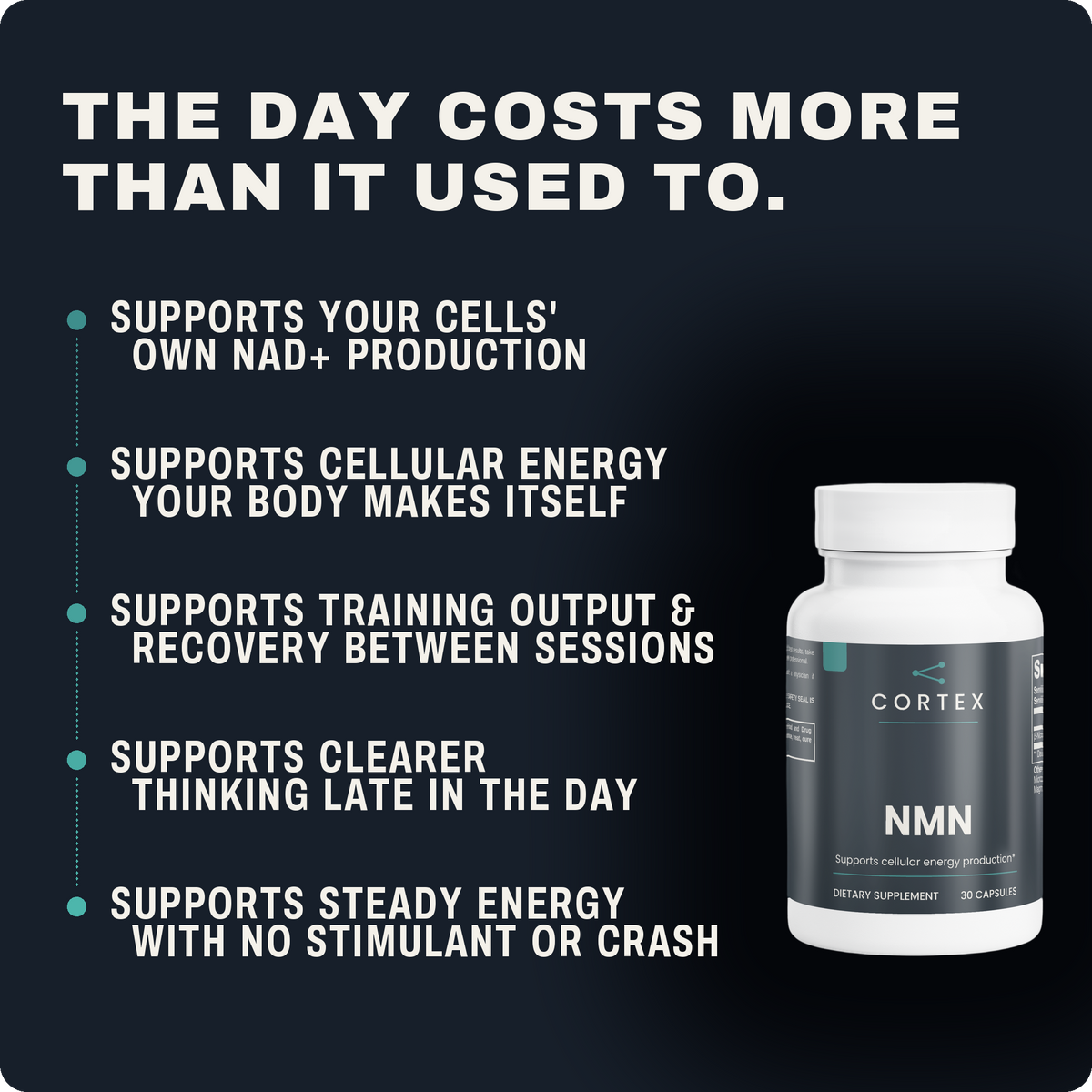 The day costs more than it used to - 5 benefits of Cortex NMN (v4)