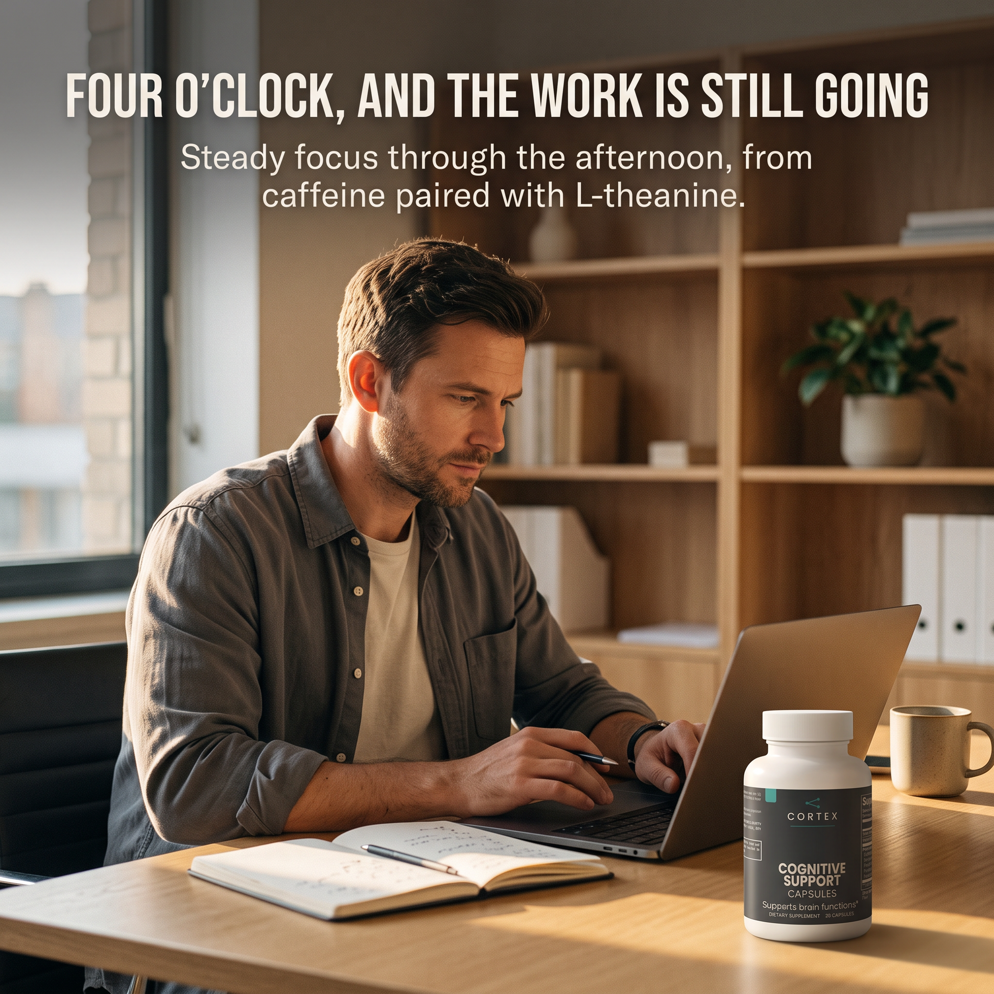 Four o'clock, and the work is still going