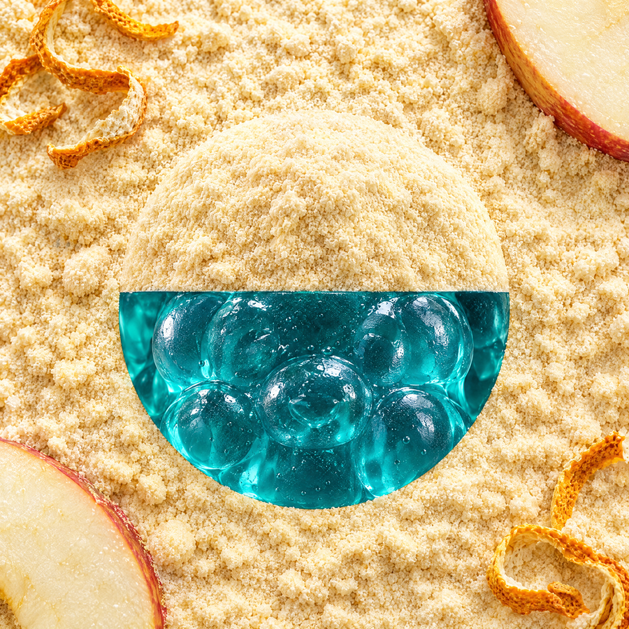 Fruit pectin powder and a gummy