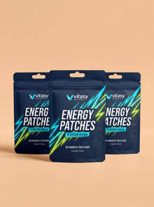 Three pouches of Vitasy Energy Patches