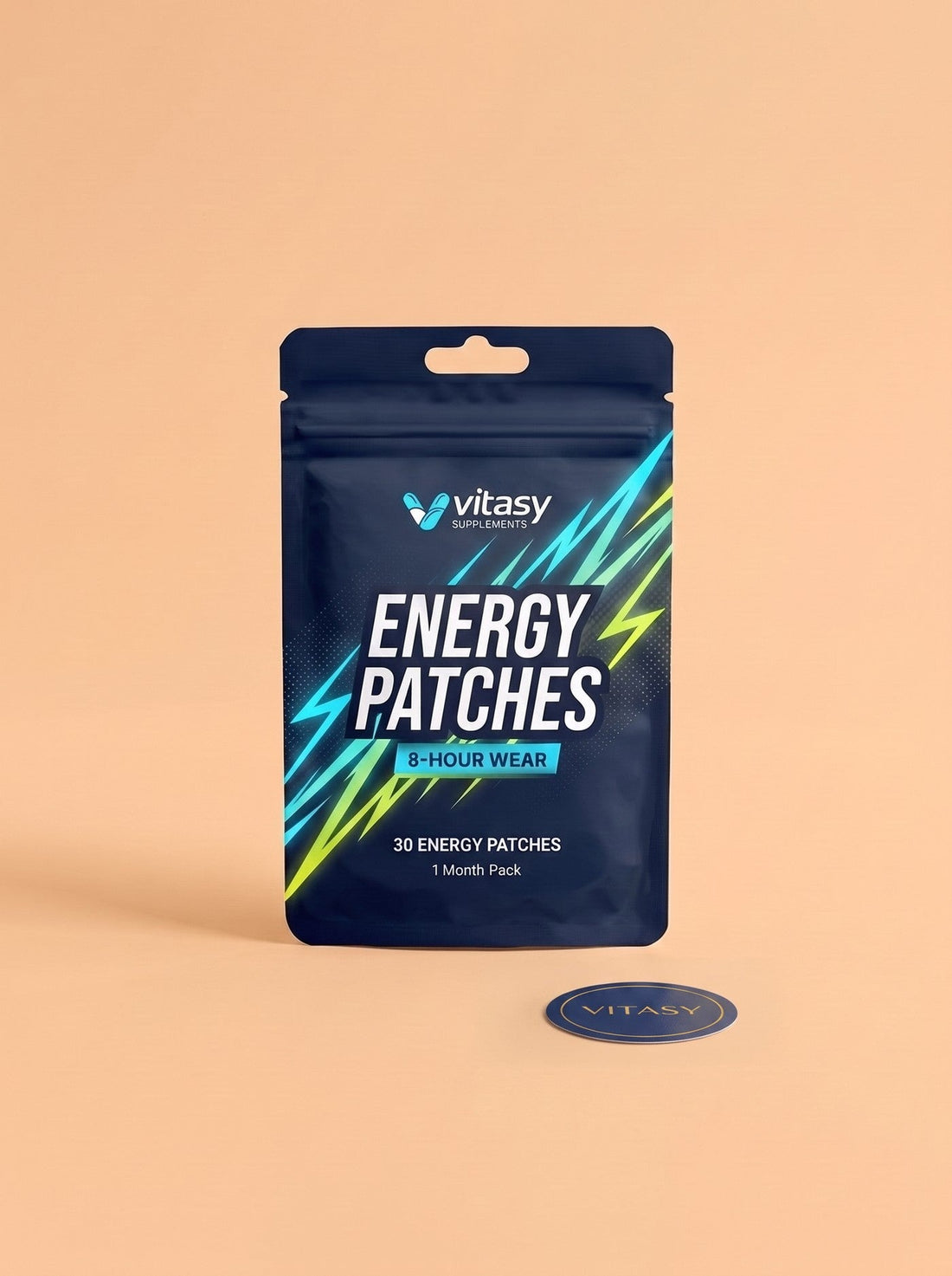 Vitasy Energy Patches pouch, 30 patches