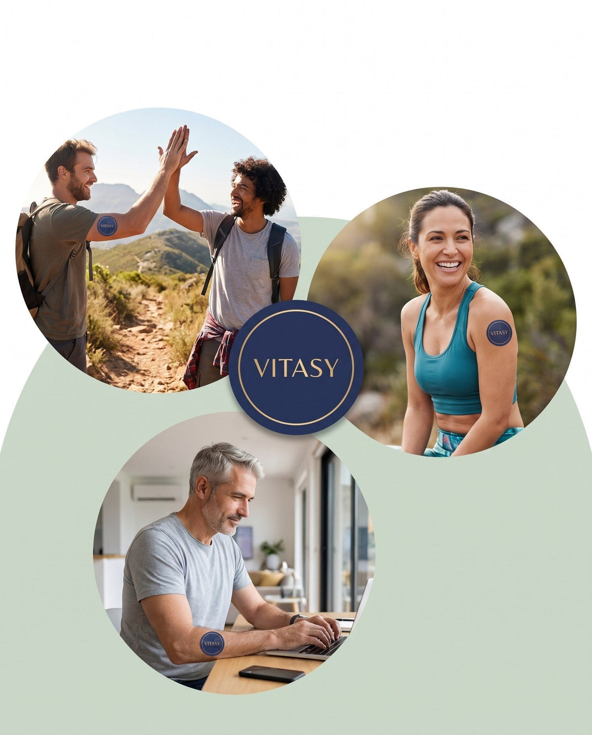 Vitasy Energy Patches in everyday moments