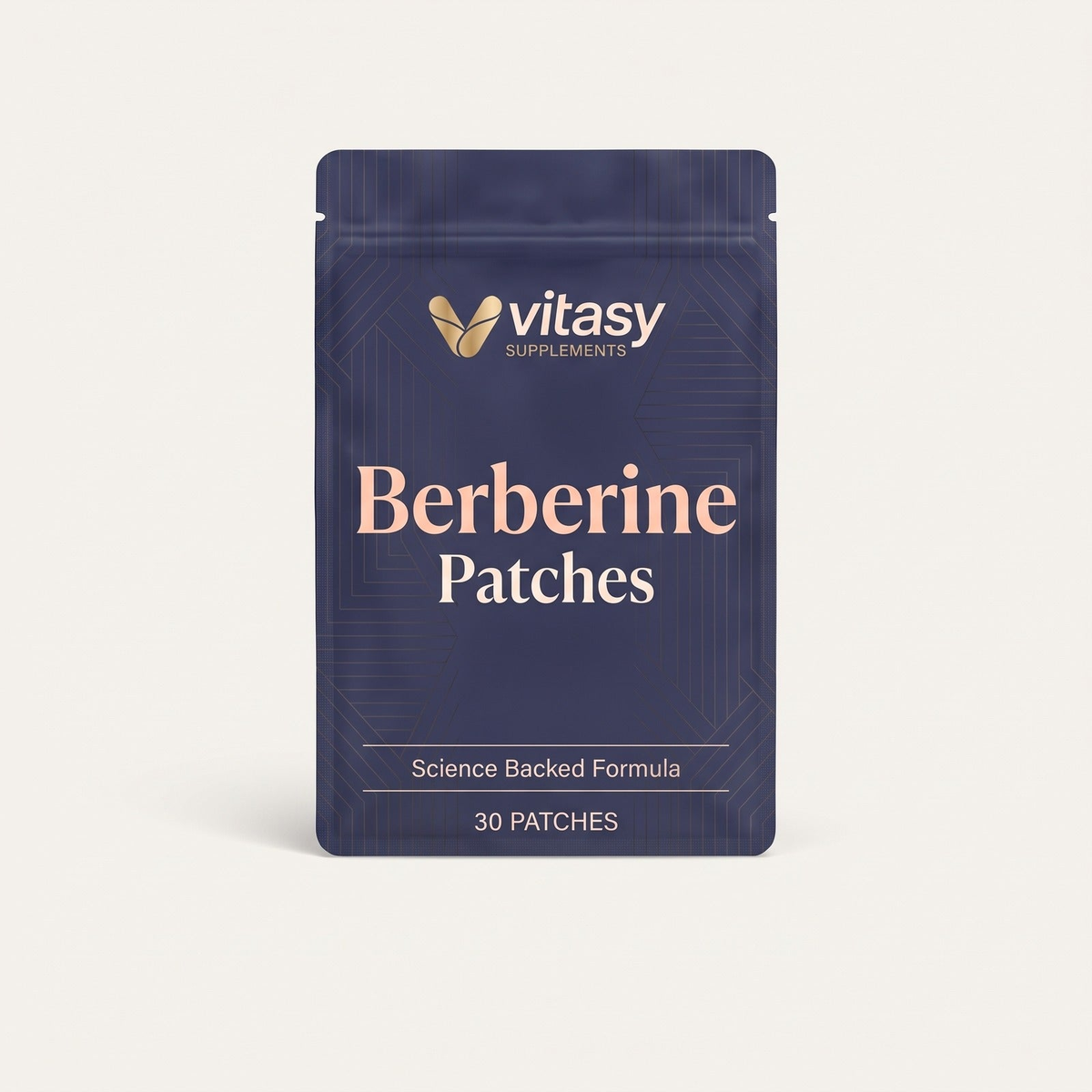 Vitasy Berberine Patches pouch, 30 patches