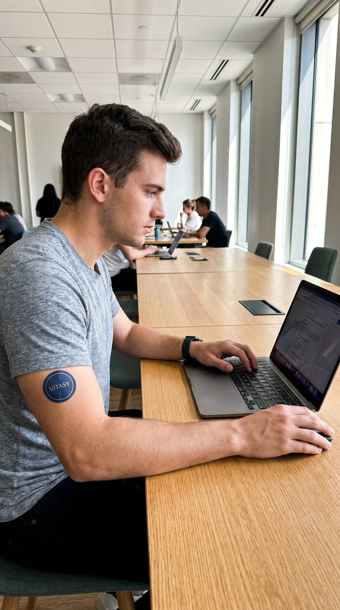 Vitasy Focus Patches in daily life