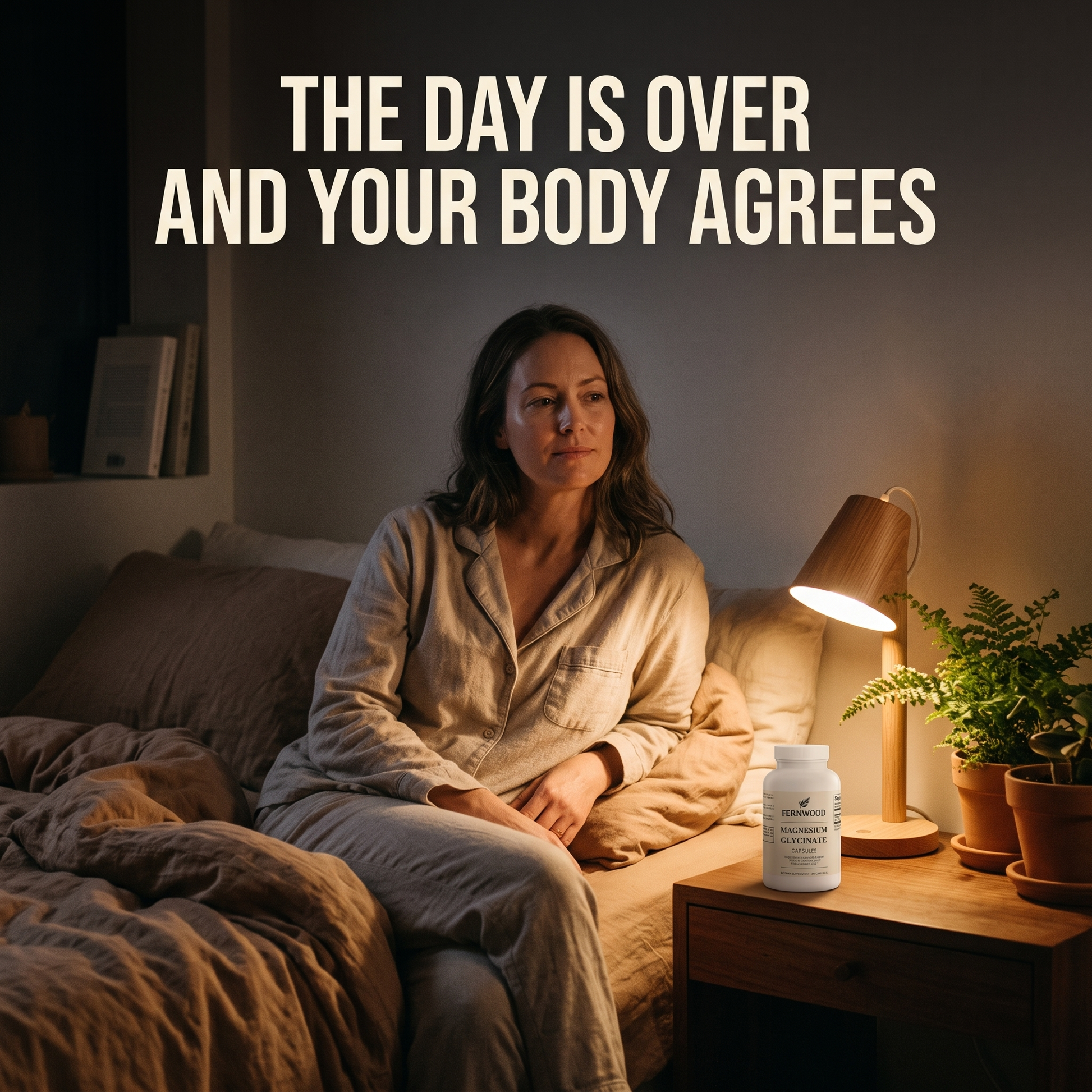 The day is over and your body agrees