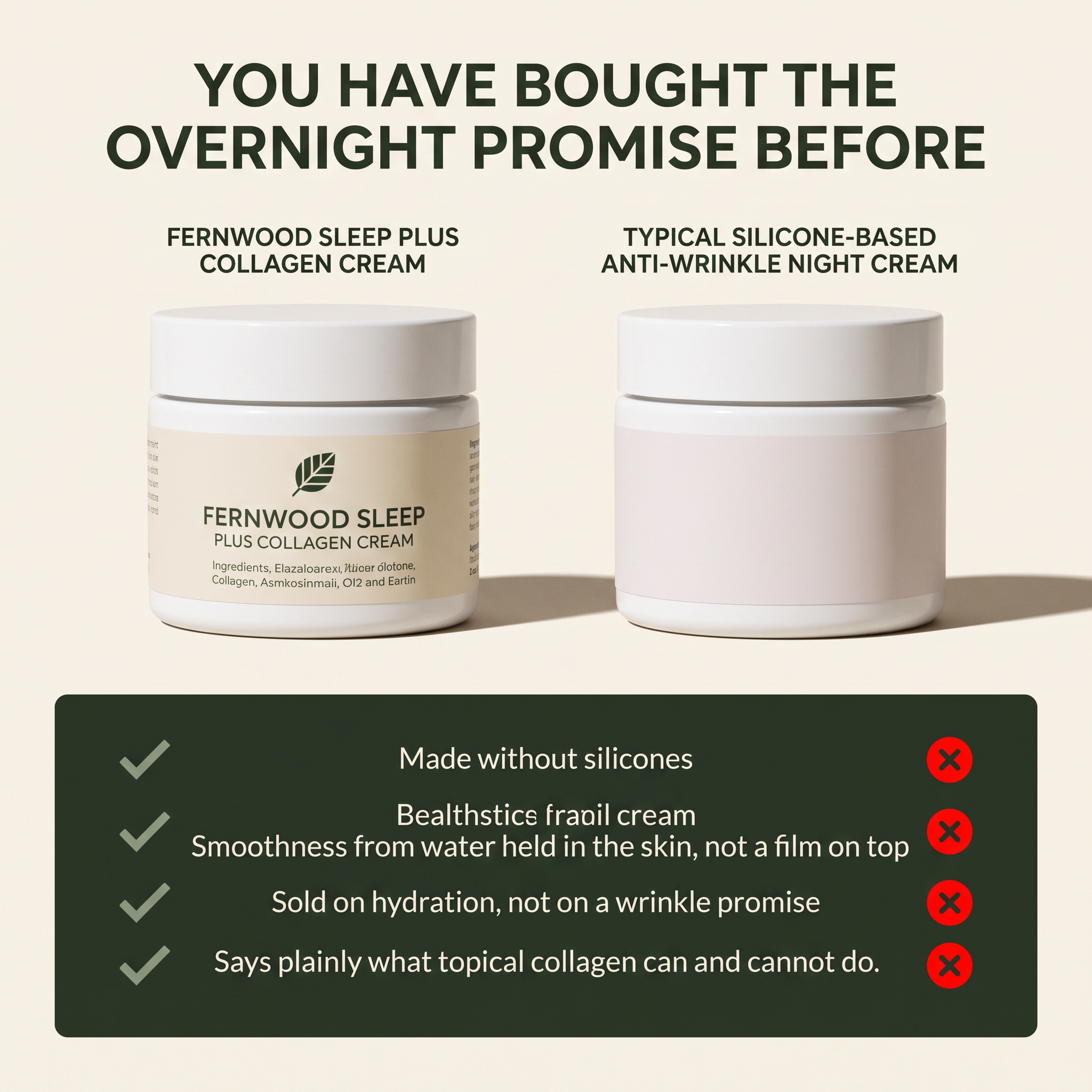 You have bought the overnight promise before