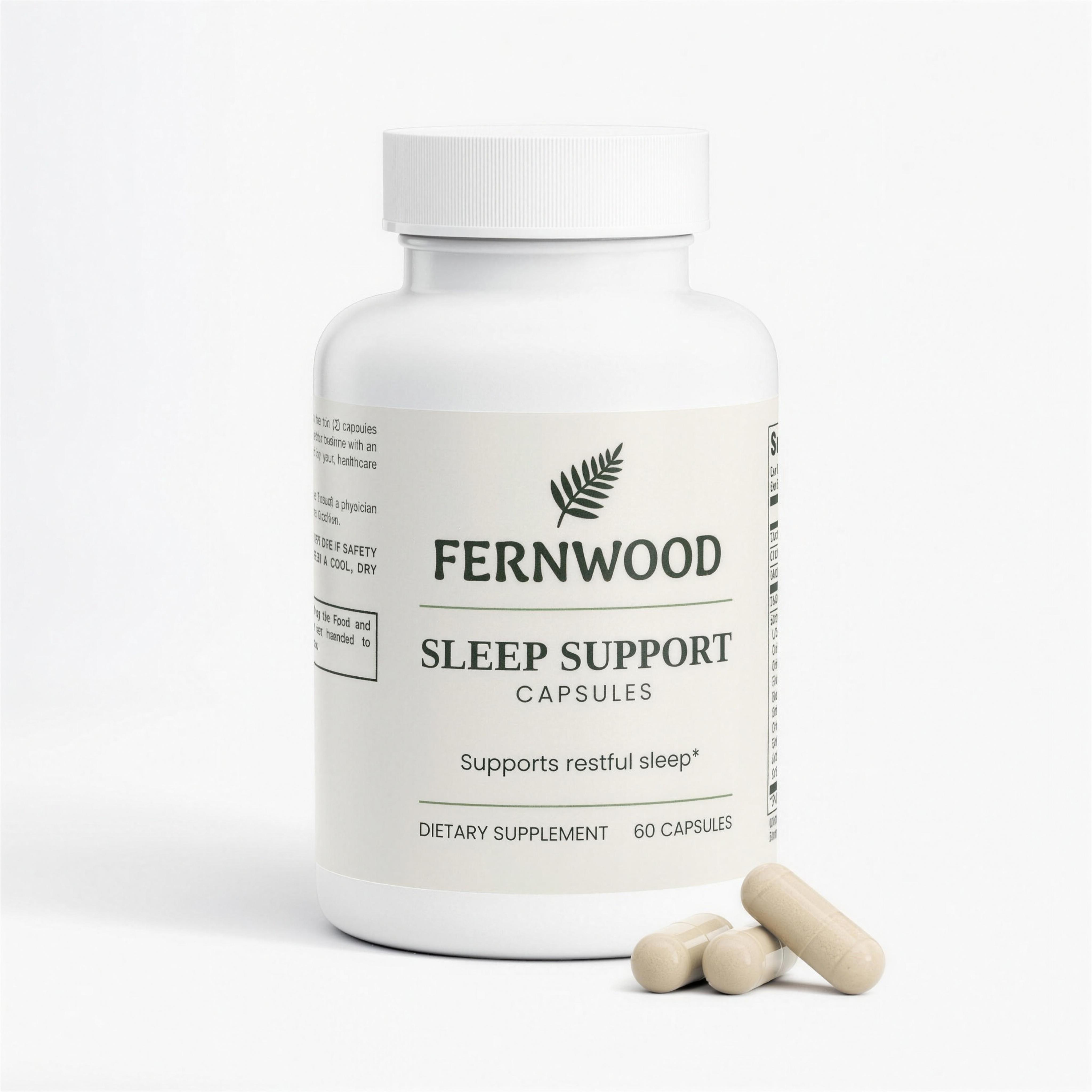 FERNWOOD Sleep Support bottle with capsules