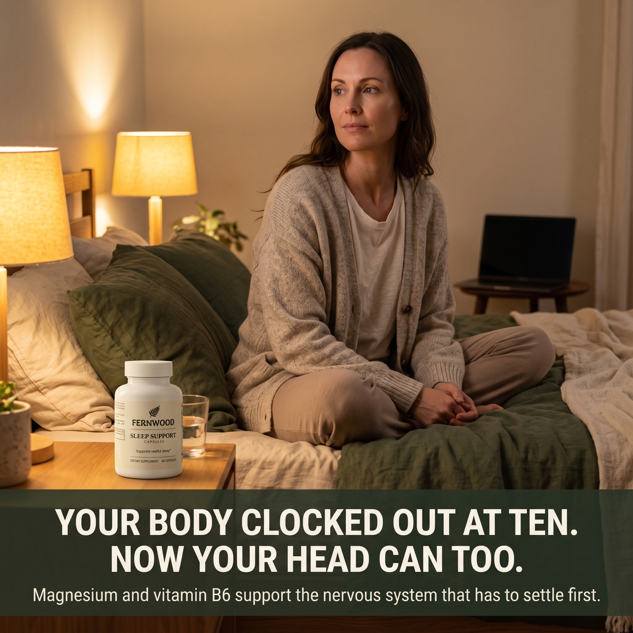 Your body clocked out at ten. Now your head can too.