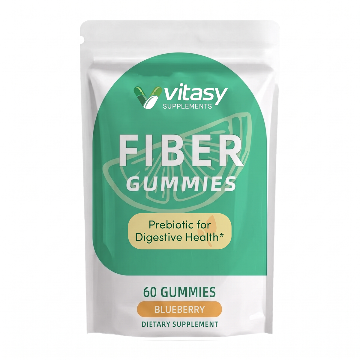 Fiber Gummies Blueberry Vitasy packshot