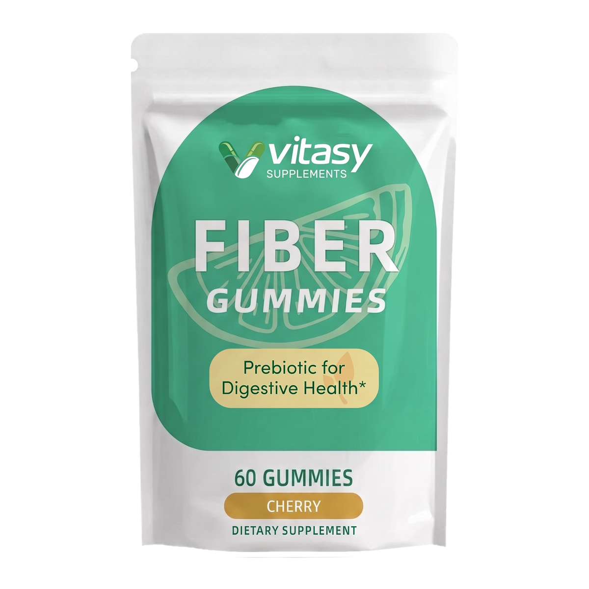 Fiber Gummies Cherry Vitasy packshot