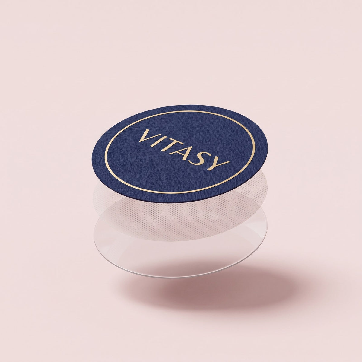 Layers of a Vitasy patch shown separately