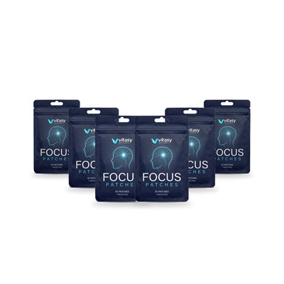 Six pouches of Vitasy Focus Patches