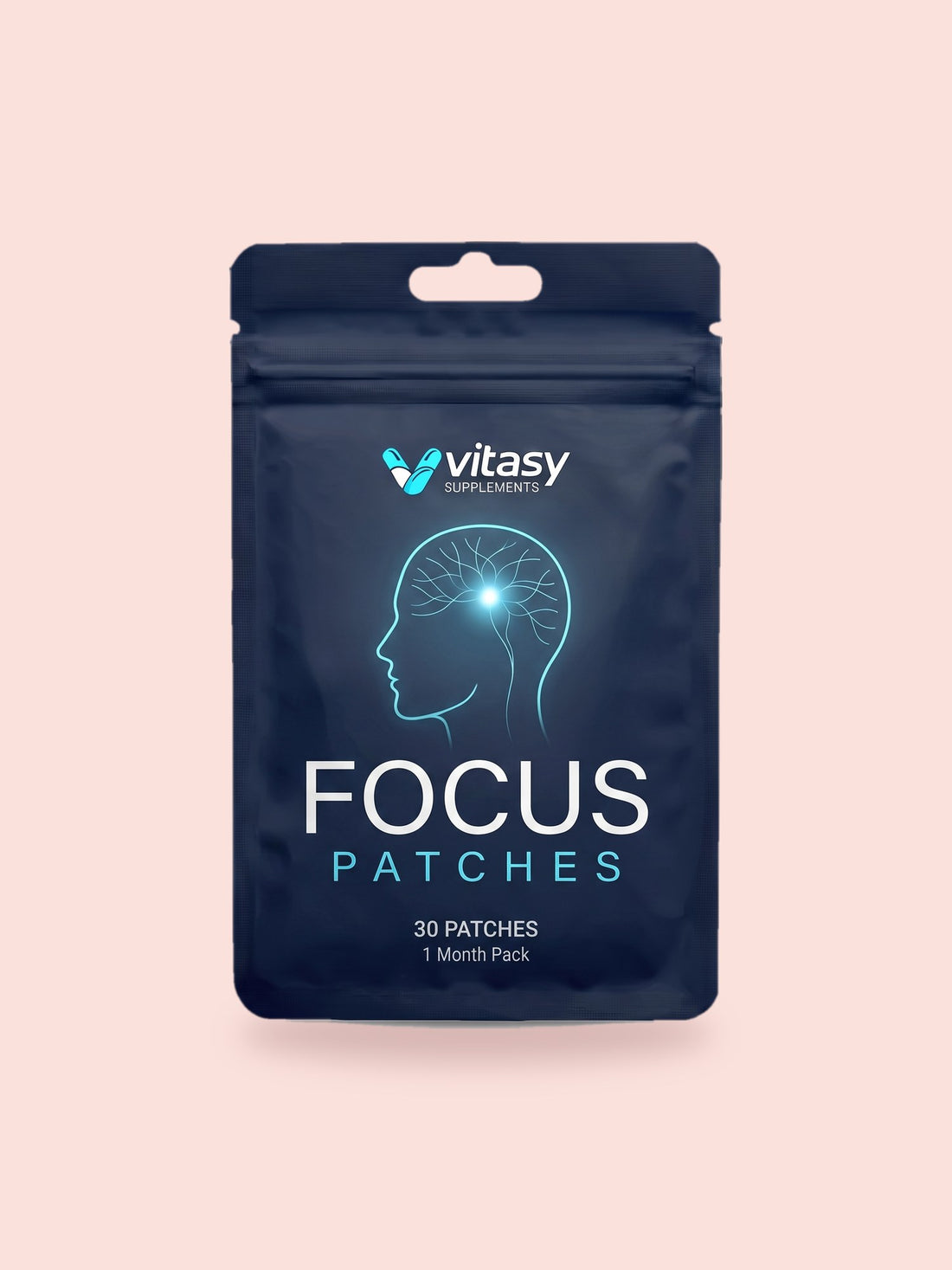Vitasy Focus Patches pouch, 30 patches