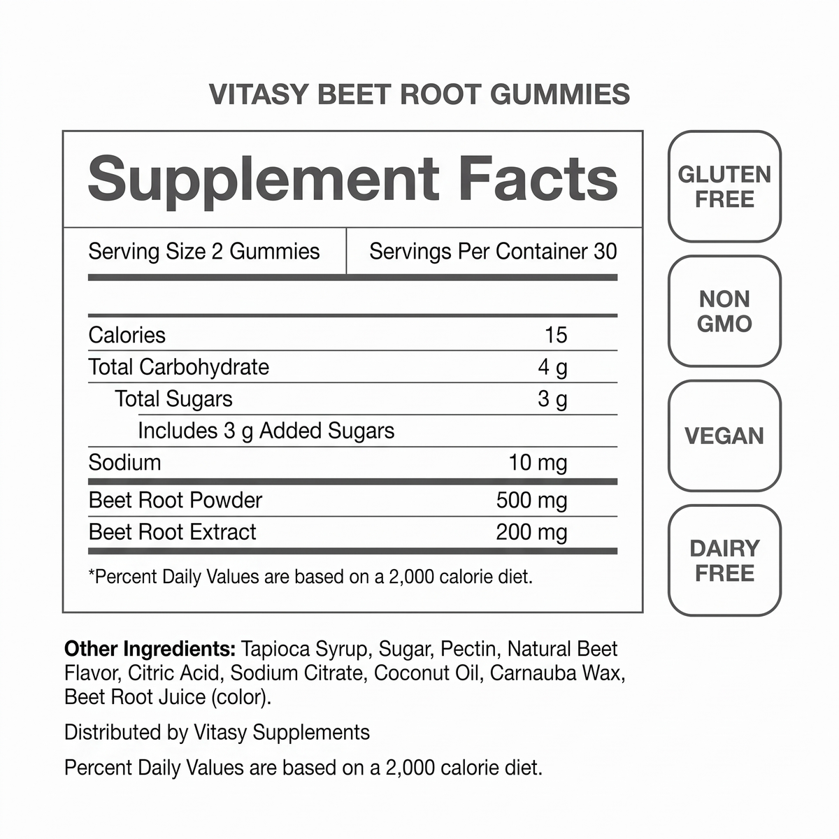 Beet Root Gummies v3 - Two-A-Day Slot 5