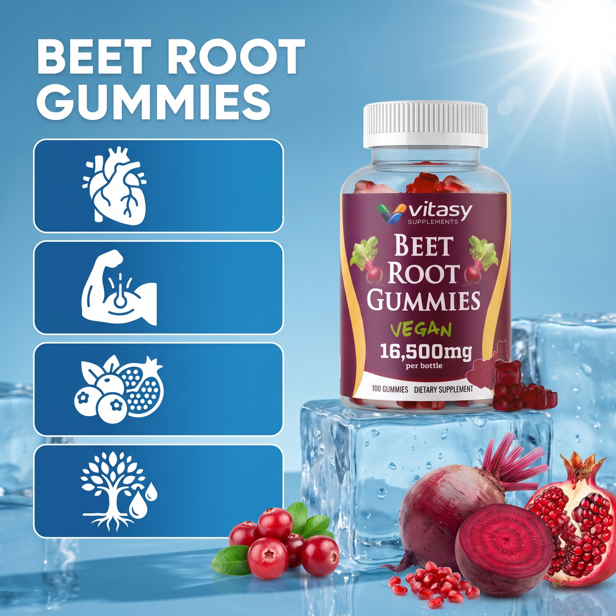 Beet Root Gummies v4 - Gallery Image 4