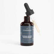 COMPASS Normal Blood Sugar Drops, 60 ml amber glass dropper bottle