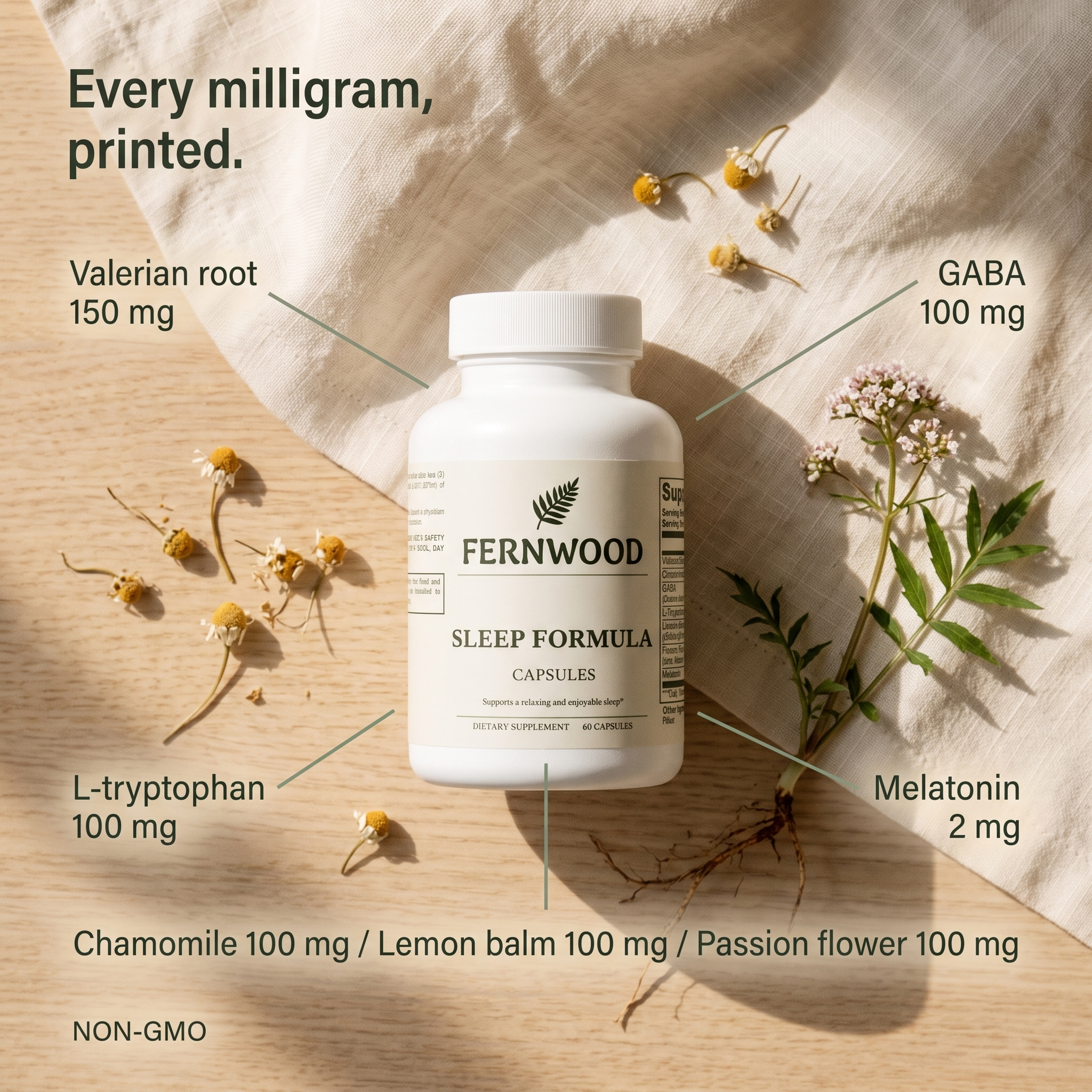 Every milligram, printed