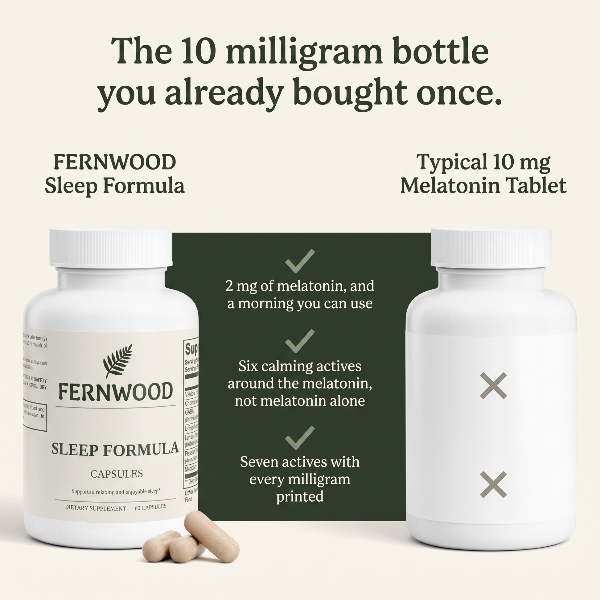 The 10 milligram bottle you already bought once