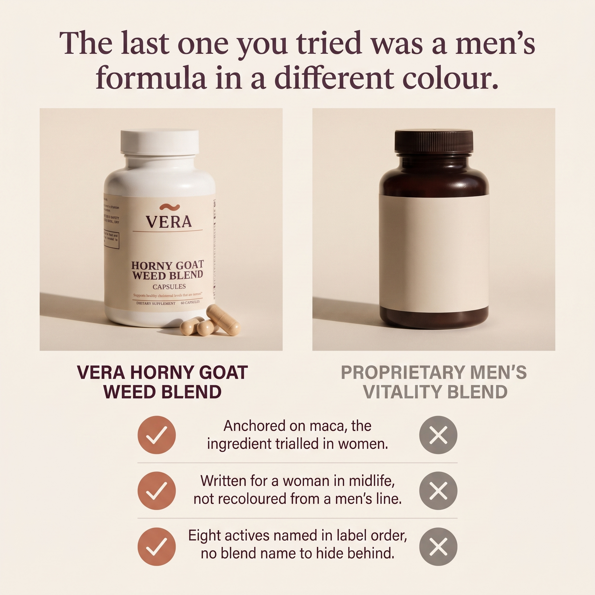 The last one you tried was a men's formula in a different colour