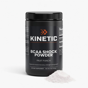 KINETIC BCAA Shock Powder 2:1:1 with L-Glutamine and Vitamin B6, fruit punch, 47 servings
