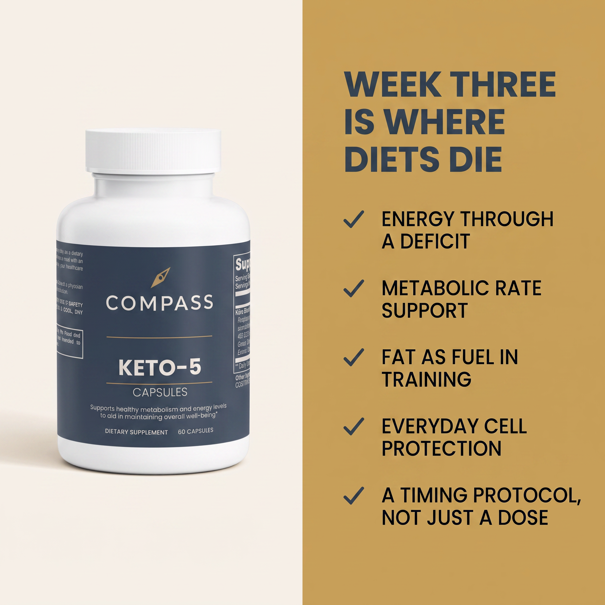 Week three is where diets die. (v3)
