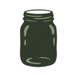 Orange, so the jar actually empties