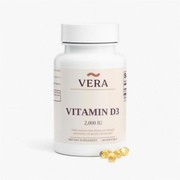 VERA Vitamin D3 2,000 IU softgels, 100 servings - hero 4K v1