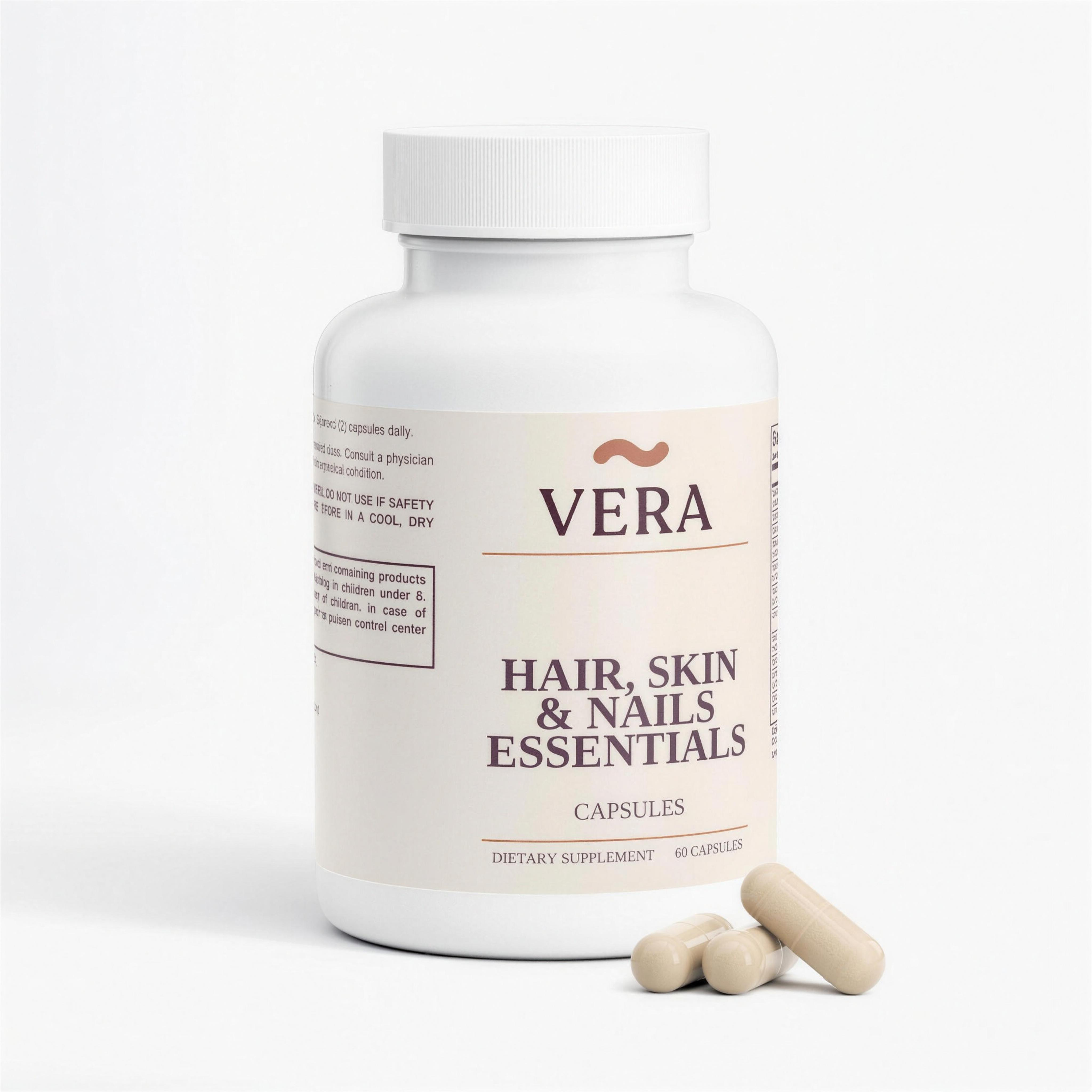 VERA Hair, Skin and Nails Essentials, 60 capsules, 30 servings