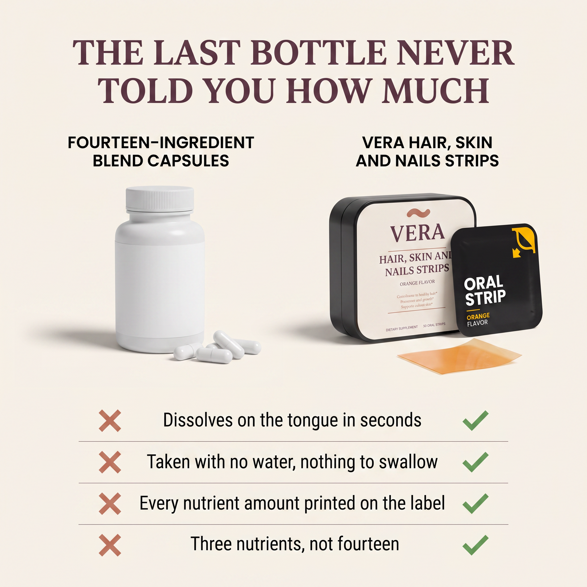 The last bottle never told you how much
