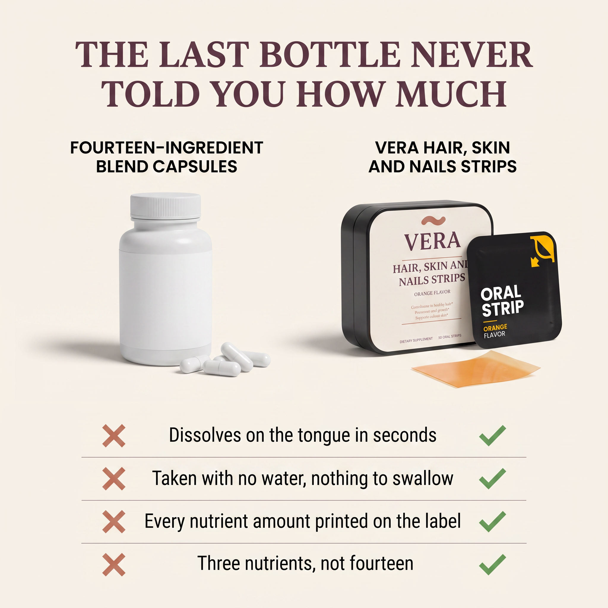 The last bottle never told you how much