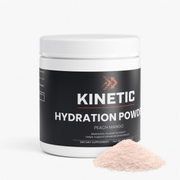 KINETIC Hydration Powder, Peach Mango, 30 servings - hero (kinetic-hydration-hero-4k-v1)