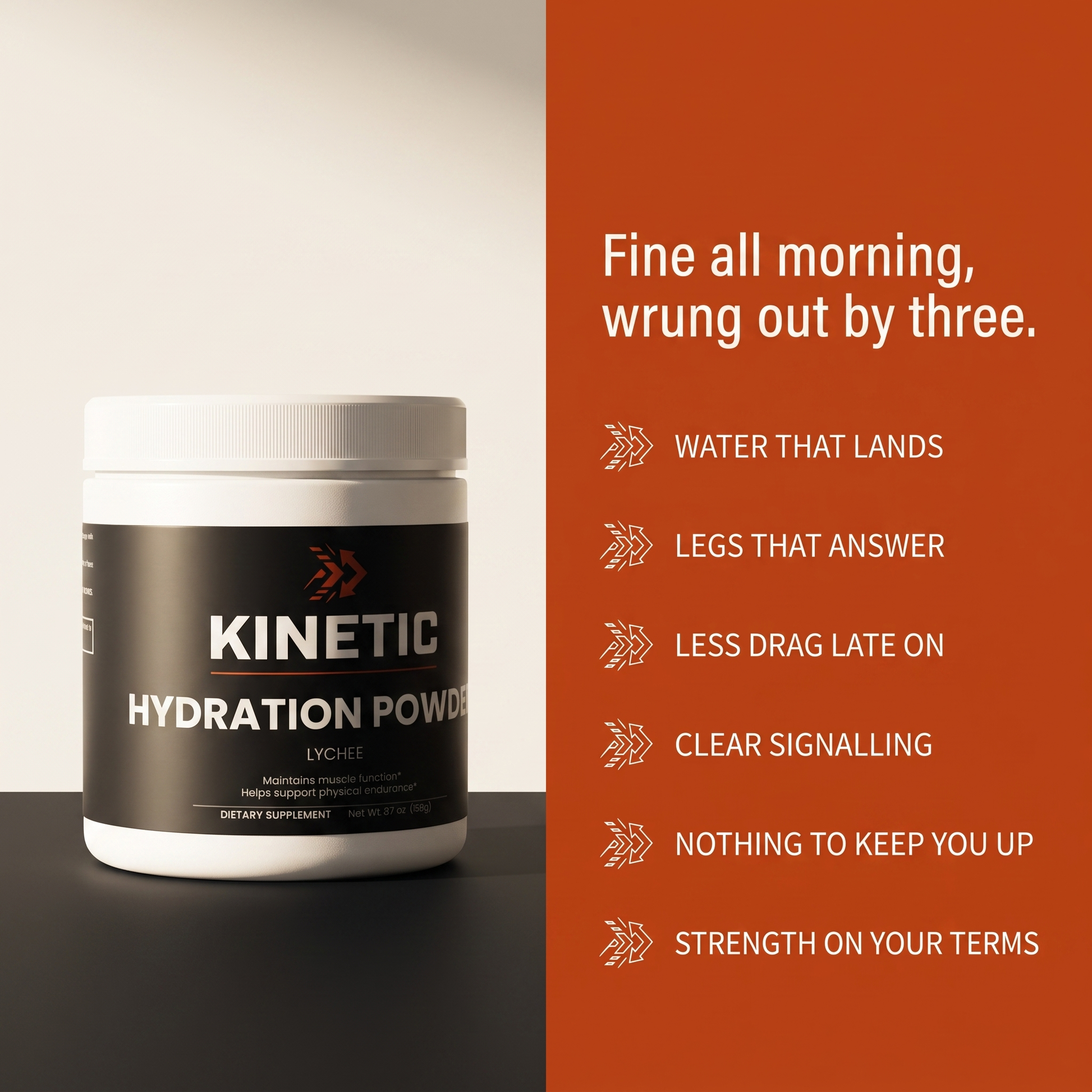 Fine all morning, wrung out by three - six benefits v1