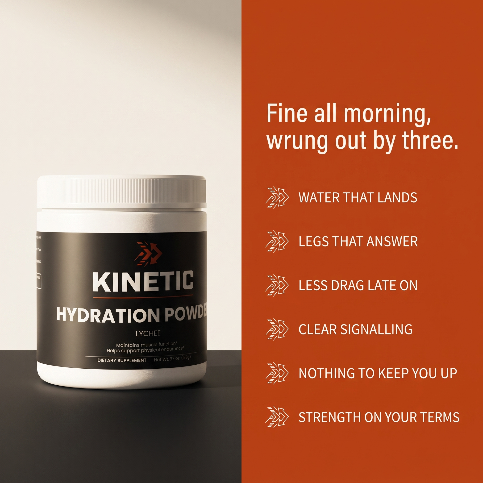 Fine all morning, wrung out by three - six benefits v1