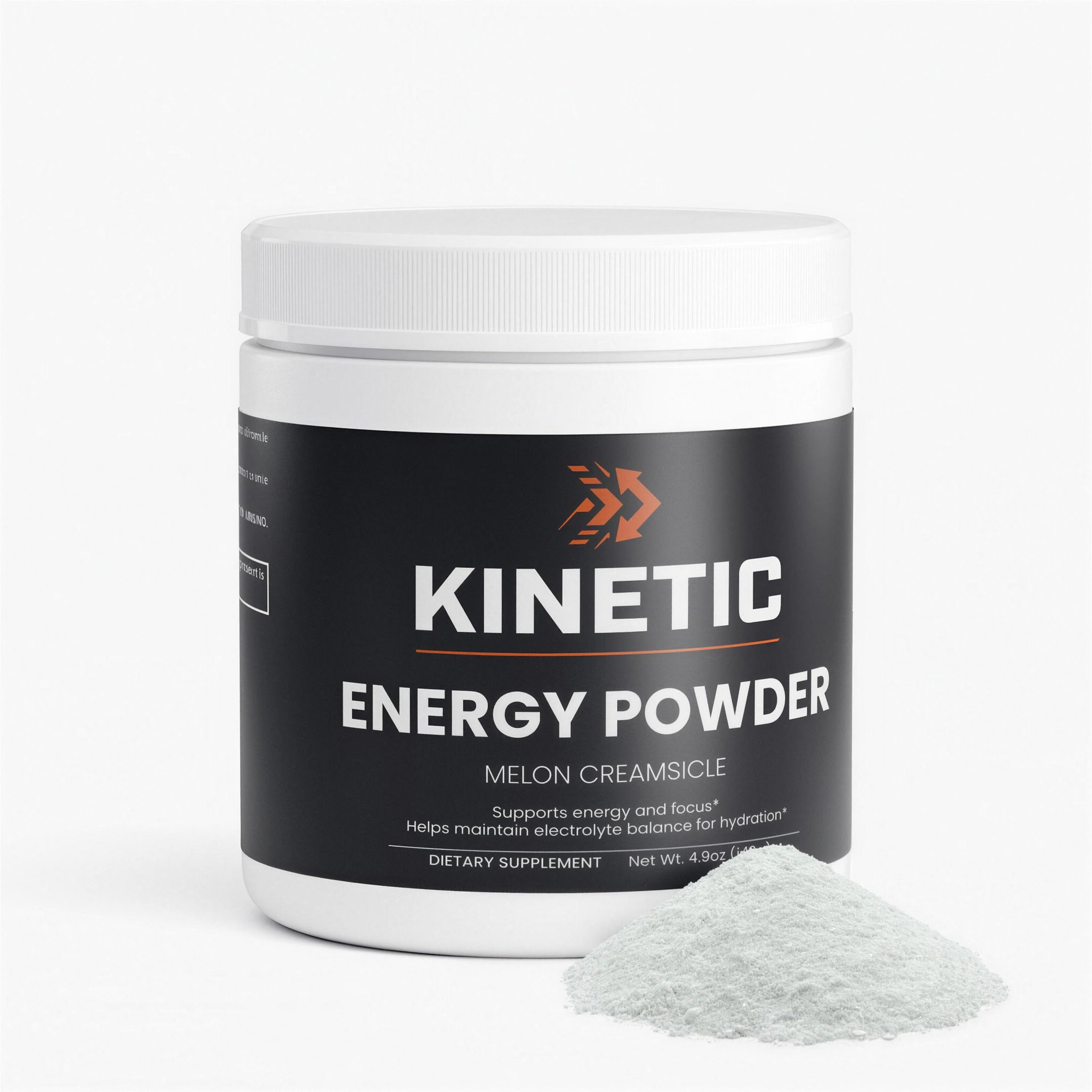 KINETIC Energy Powder, Melon Creamsicle, 20 servings - hero v1 4K