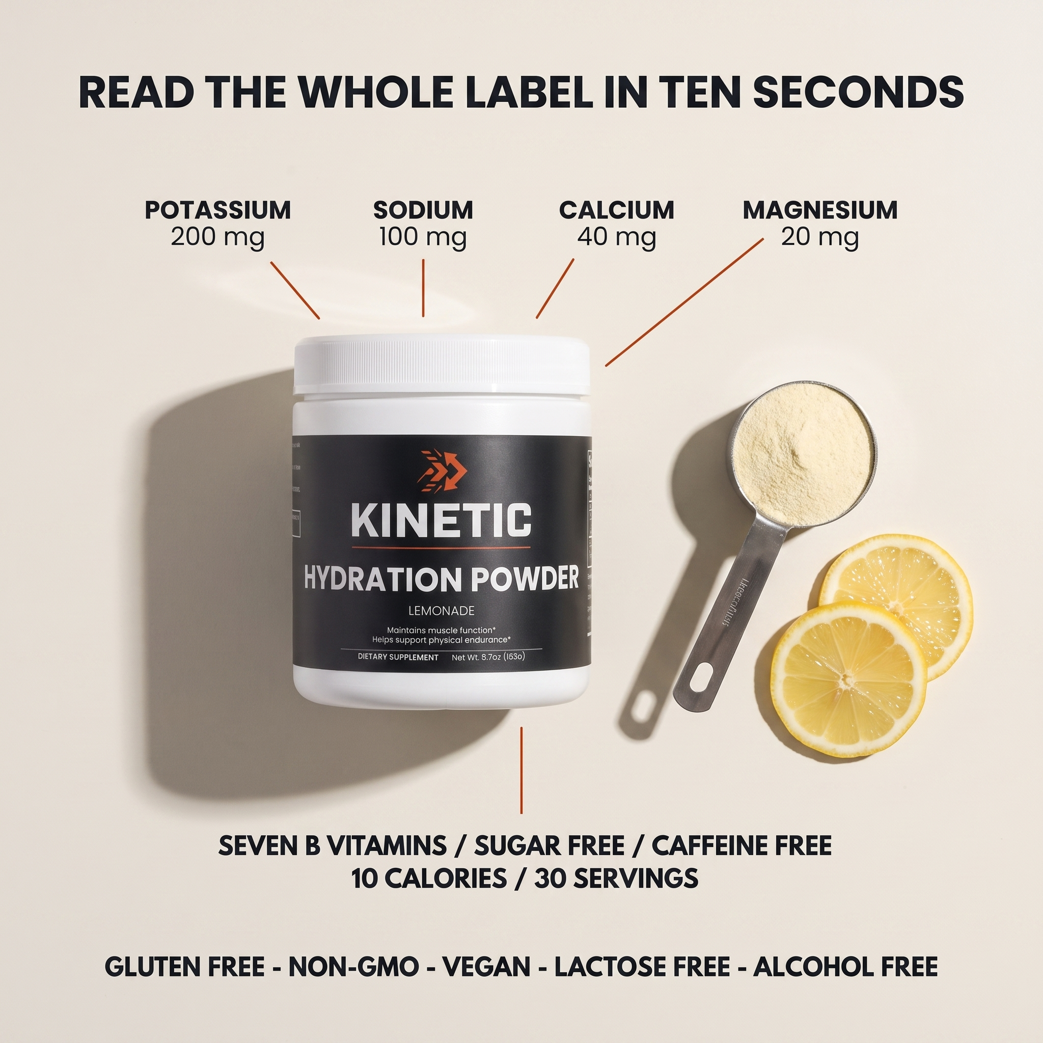 Read the whole label in ten seconds - label flat lay v1