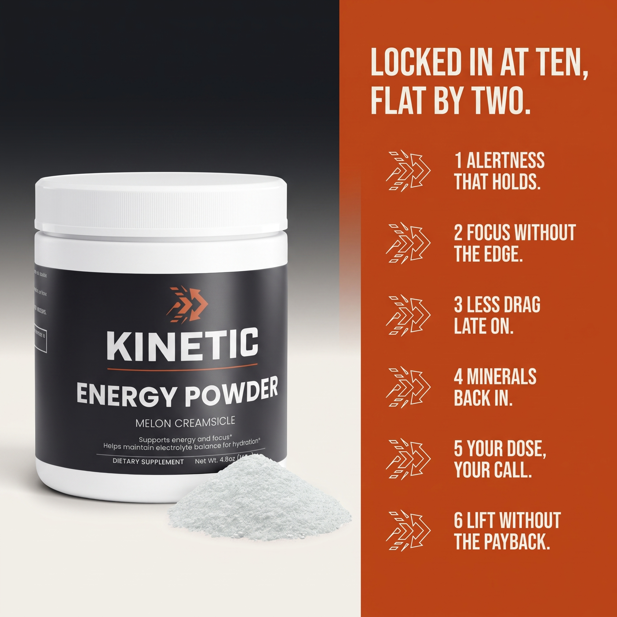 Locked in at ten, flat by two - benefits v1