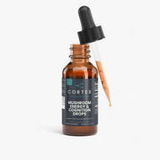 CORTEX Mushroom Energy & Cognition Drops, 30 ml dropper bottle, 30 servings (hero v1)