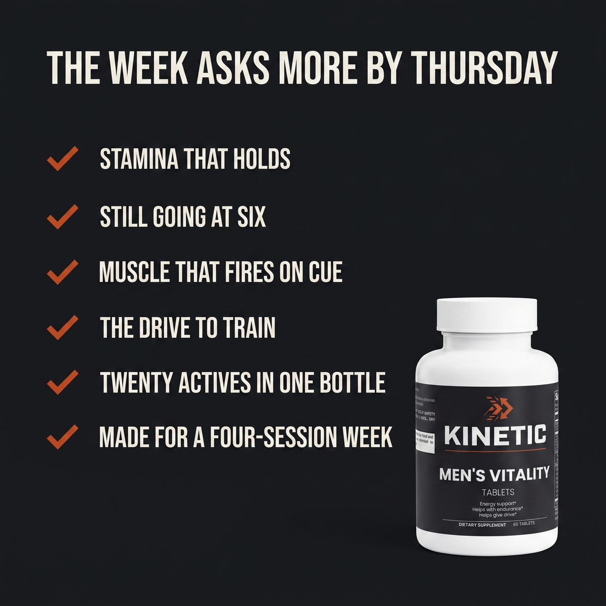 The week asks more by Thursday