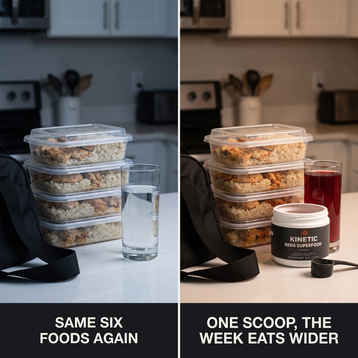 Same six foods again