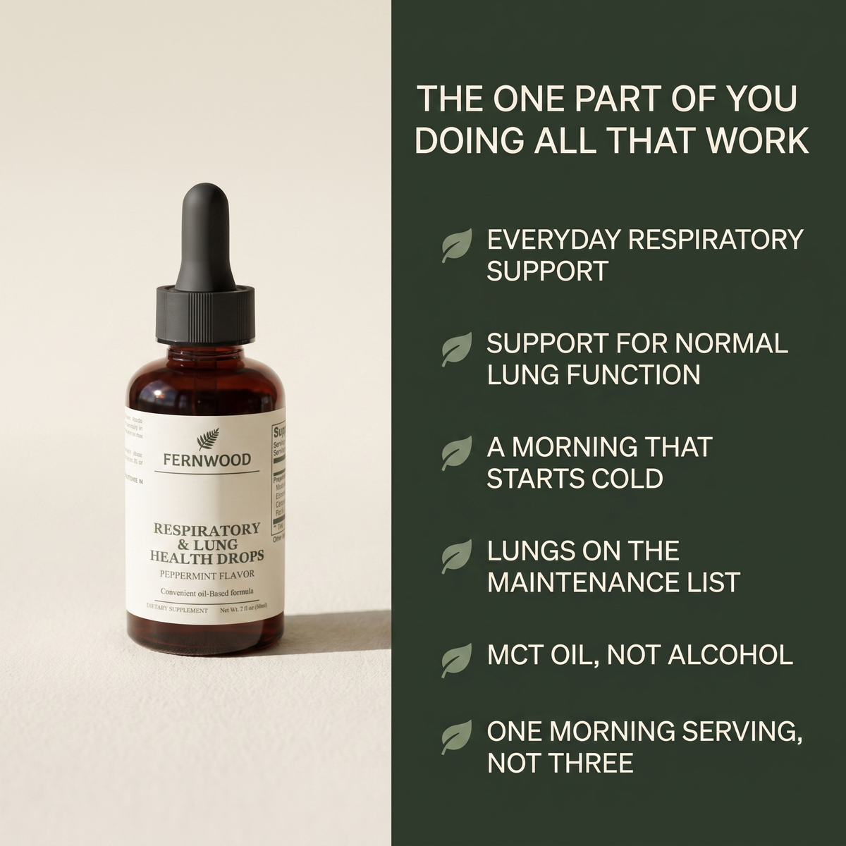 The one part of you doing all that work — six benefits panel v1