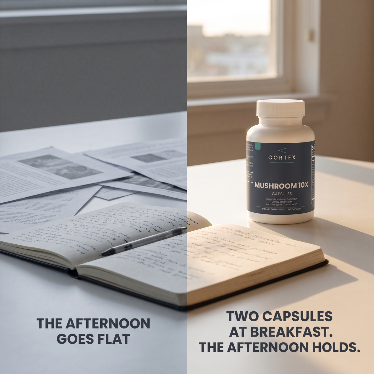 The afternoon goes flat, or the afternoon holds (v2)